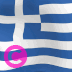 griechenland länderflagge elgato streamdeck und Loupedeck animierte GIF symbole tastenschaltfläche hintergrundbild